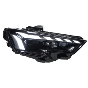 New 12V Audi A3 Headlight Assembly Upgrade RS Style Sequential Turn Signals LED Bi Xenon Projector Headlights