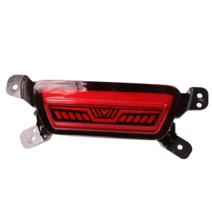 New 12V Car LED Brake Lights Rear Tail Red Lamp Bumper Reflector Light Elantra Rear Fog