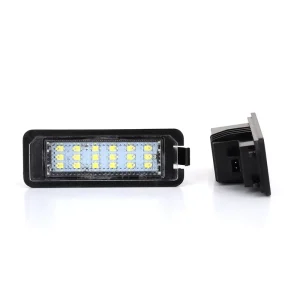 New 12V Car License Plate Light License Tag Lights White LED for Skoda Seat Leon Ibiza VW Golf 4 5 6 7 Passat CC Polo Scirocco