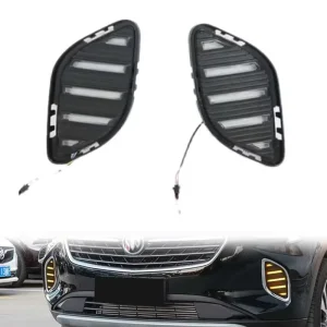 New 12V LED Daytime Running Lights Conversion Front Fog & Bumper Decorative Lights for Envision S 20-21