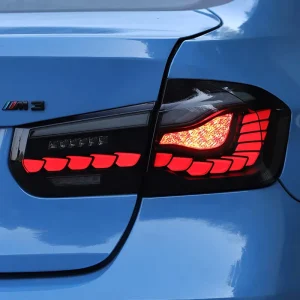 New 13-18 Models for 3 Series F30/F35 12V Full LED Dragon-scale Style Rear Lights with Flowing Light Effect