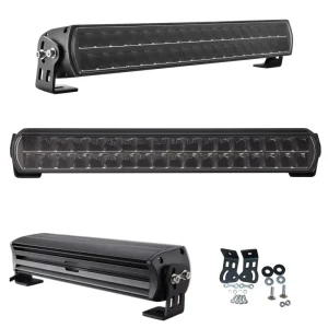 New 180W 14/20Inch 9-36V Double Row Off Road LED Light Bar IP68 Waterproof Spot/Flood Combo Beam