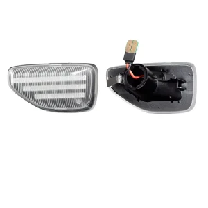 New 2 LED Light for Logan II Sandero II Duster Dynamic Side Marker Turn Signal Indicator Repeater Lamp