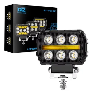 New 4.5Inch Square Driving DRL Spotlight Auxiliary Light WorkLight Led 9-30V Led Work Light for Trucks Car SUV ATC Boat