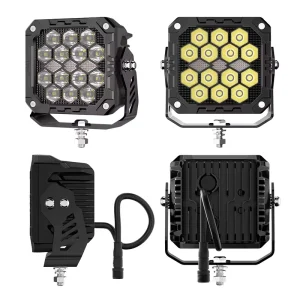 New 4inch Square LED Work Light Off road Fog Light Truck Engineering Driving Spotlight BF4 10 25W 9 80V 3 Year