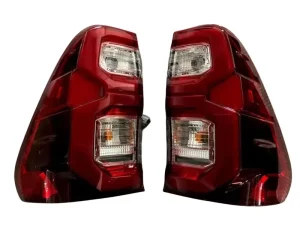 New Aftermarket Rear Red Car Tail Lights LED Technology Sequential Blinking Waterproof Easy Plug Play Installation All Weather