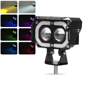 New Arrival Auxiliary LED Driving Light Motorcycle Lighting System 2000lm LED Driving Fog Lights