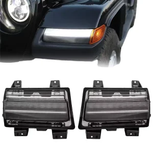 New Auto Lighting Systems 12v Led Natural White Daytime Running Turn Signal Lights for Wrangler JL