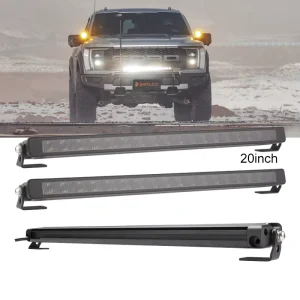 New BRTLED Slim 20 Inch 108W White ATV UTV Offroad LED Light Bar 12V DC