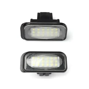 New Canbus LED License Number Plate Light Assembly Replacement for Mercedes Benz C Class (W203) 12V