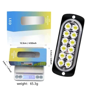 New Car Accessories Truck Body Side Marker LED Strobe Light 12v 24v Led Blinker Signal Light Multi color Emergency Light