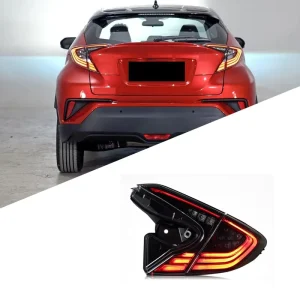 New Clear Lens Tail Lamp for CHR LED Rear Lamp Assembly with DRL Dynamic Signal Brake Auto Accessories