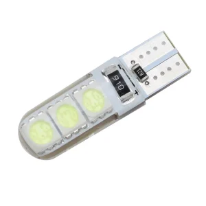 New Condition High Temperature Resistant Silicone LED Lamp T10 5050 6SMD 12V YCT-YBD-015 Retrofit Upgrade Turn Signals 1
