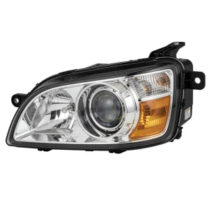 New DT Brand Halogen Headlight Assembly Replacement ABS Material Compatible with American Trucks