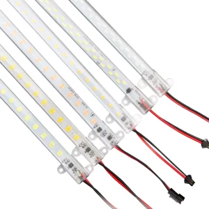 New Design Aluminum Hard LED Strip Light Bar 2835 5730 IP43 Rating with PVC Body Linear Light Cabinet