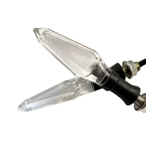 New Directional Glass Motorcycle Turn Signals Premium Motorcycle Lighting Systems