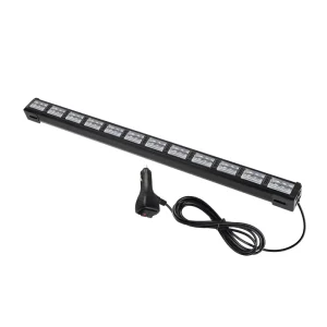 New Dual Color Adjustable Durable Vehicle LED Warning Strobe Light Bar Multifunction Emergency Flashing Lights for Car Truck