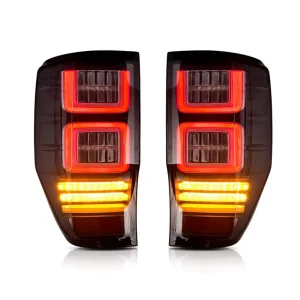 New Full LED Car Tail Light With Moving Tuled T6 T7 for Ford Ranger