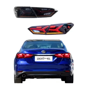 New Gloss Black Rear Light Tail Lamp for LED Car Accessories