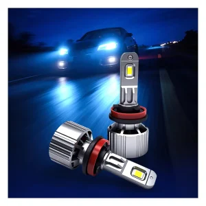 New High Brightness 6000LM 12V Car LED Headlight Bulbs H11 H3 H1 9005 9006 9012 CSP Mini Size IP67 Waterproof 50W