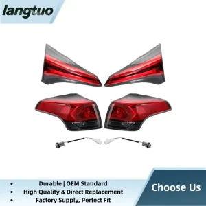 New High Quality ABS Red Tail Light Assembly for 81550 0R061 81560 0R061 Brake Light Replacement