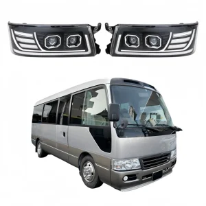 New High Quality LED Fog Light Front Head Lamp Assembly for Coaster Bus Replacement Headlight