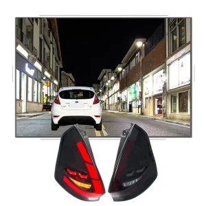 New Inginuity Time LED Tail Lamp for Fiesta SE ST Hatchback Dynamic Turn Signal Reverse Brake Lights 3000 Lumens