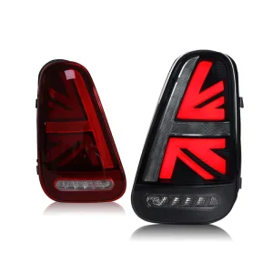 New LED Car Taillights Taillight Signals Auto Accessories Dynamic Turn Running Lights for BMW Mini Cooper R50