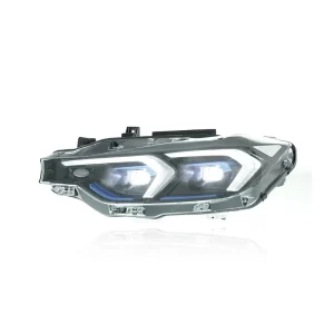 New LED Headlights Assembly 12V for 3 Series F30 F35 55W Laser Lens Daytime Running Light Retrofit Upgrade 1 Year