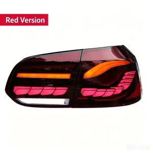 New LED Sequential Tail Lights Assembly VW Golf 6 GTI ABS+PC Car Rear Lamp 12V Dynamic Running Turn Signal Taillight