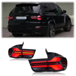 New LED Tail Lights for BMW X5 E70 F15 Upgrade Dynamic Turn Signal Brake Reverse Lights 100% Waterproof Plug+Play
