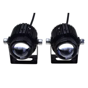 New Model M1D Motorcycle Lighting System Accessories Led Auxiliary Light High Low Beam Dual Color Mini Driving Light