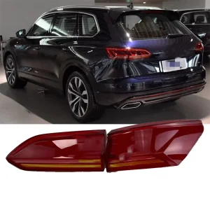 New Rear Lamp Tail Light Shell Taillight Cover and Lens Cap for VW Volkswagen Touareg