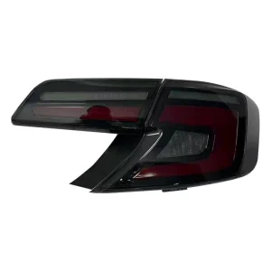 New Red Tail Light Assembly with LED Running Brake Lights and Sequential Turn Signal Conversion