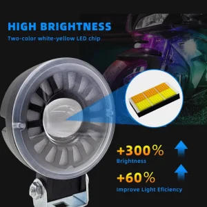 New Style Auxiliary Auto Led Lights Motorcycle Light Lamp Spot Lights Led for Cars