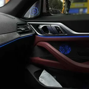 New Styles Car Accessories Led Lights A-pillar Tweeter Loud Speaker Cover for BMW 4 Series I4