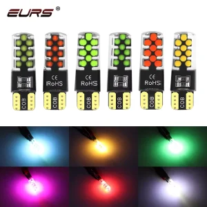 New Super Auto Interior LED Lamp T10 W5W 194 18COB Flashing Car Bulb 6000K Color Temperature 12V License Plate Lamps