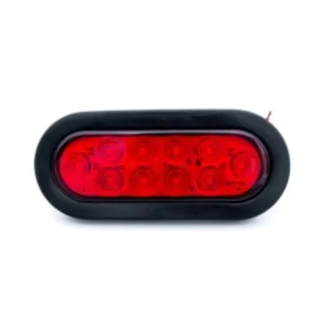 New TL-10 LED Tail Turn Light Signal Combination Tail Lamp Rubber Ring 6” Oval LED Tail Light for Truck Rear Lights