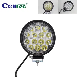 New Universal 9-36V 42W 4-inch Circular LED Work Light Spotlight for 4×4 Off-Road Vehicles Trucks Tractors Motorcycles