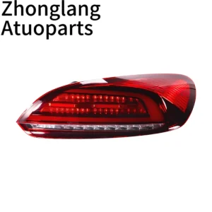 New Upgrade LED Taillight Assembly Fit for Scirocco Rear Running Lamp Sequential Flowing Turn Signal Lights