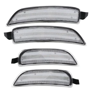 No Error Clear Lens Amber and Red Car Lights Front and Rear Led Side Marker Lamp for Mazda Miata MX-5