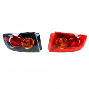 OE B32H 51 160 Red Clear Tail Light Half Assembly for Mazda 3 Classic 12V Car Brake Reverse Turn Taillight