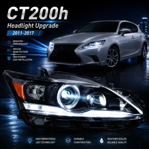 OE No 81110 76012 for Lexus CT200H Front Headlight Assembly Halogen Headlamp For CT200 CT200H Left Right Auto Light