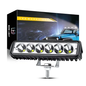 OEM 18W LED Work Spotlight Driving Fog Lamp SUV Truck Boat 12V 24V Daytime Running Auto Exterior Lights CE Certified 1 Year