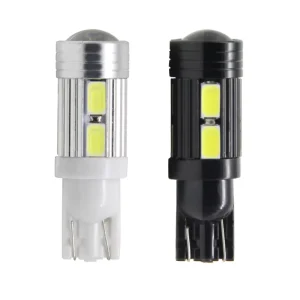 OEM 194 W5W T10 LED Light Bulb 6000K White Amber Error Free for Car Dome Map Door Courtesy License Plate Dash Instrument