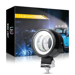OEM 20W DRL Waterproof LED Angel Eyes Light Bar Spot 3 Inch Work Light CE Certified 12V 24V 12 Month Warranty Car Boat
