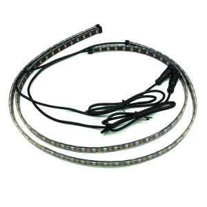 OEM 24inch 60cm 600mm RGB Daytime Running Lights Waterproof LED Strip Lights App Control Car Underglow Color Shift