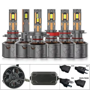 OEM 360W Super Bright Led Headlights for Car H4 Luces Led Para Auto H11 Focos 9005 Faro H7 Led Headlight 9006 9012