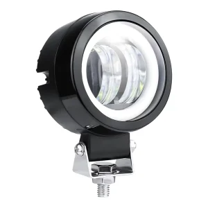 OEM Car Boat Led Work Light DRL Waterproof LED Round 3 Inch 20W With Angel Eyes Light Bar Spot Light Motorcycle Offroad