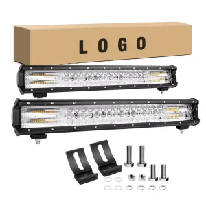 OEM Car LED Light Bars Road 288W 17″-40″ Length Spot Flood Beam 3200K 6000K Color Temp 9-32V 6063 Aviation 12 Months